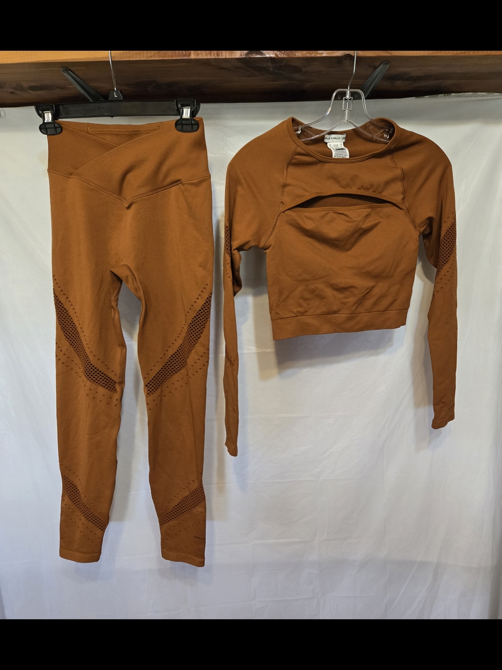 Chloe X Halle By PINK Victoria's Secret Rust Legging Set